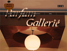 Tablet Screenshot of parfumgallerie.ca